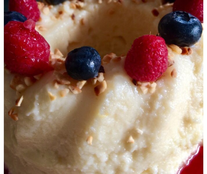 Griesmeel pudding