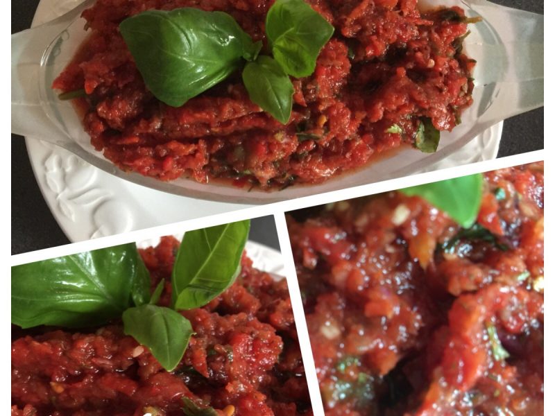 Paprika tomaten Dip