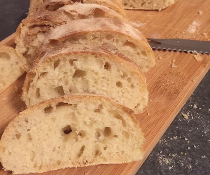 Ciabatta zonder kneden